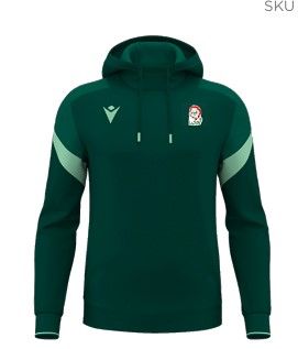 Sweat de sortie alchemist vert bouteille, logo brodé
