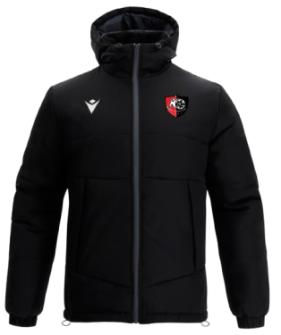Bomber andes noir avec logo brodé