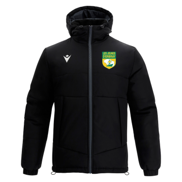 Andes bomber noir avec logo brodé