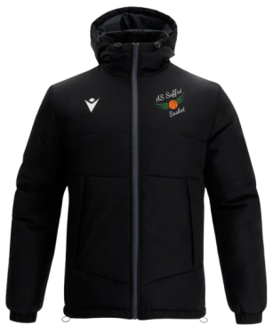 Bomber andes noir avec logo brodé
