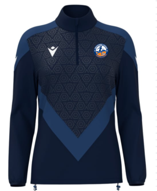 Sweat 1/4 zip anora avec logo floqué
