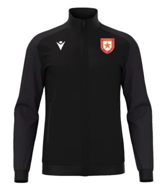 Veste zippé anubis noire avec écusson