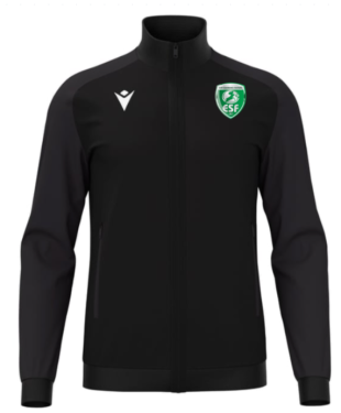 Veste de sortie anubis noire avec logo floqué