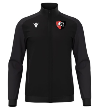 Veste homme anubis noire avec logo brodé
