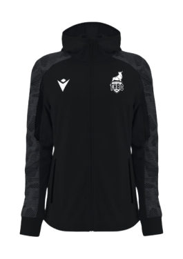 Veste femme aphrodite noire, logo brodé
