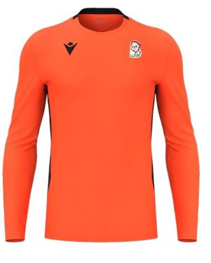 Maillot de gardien argo orange avec logo floqué
