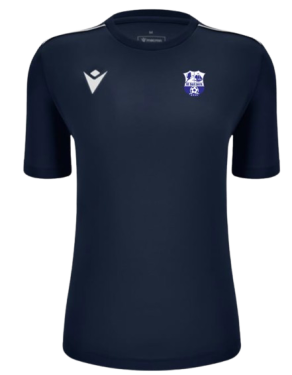 Maillot féminin ariel navy avec logo floqué
