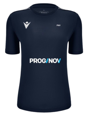 T-shirt sport polyester femme ariel navy