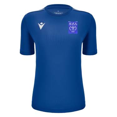 Maillot féminin ariel royal, logo floqué