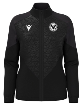 Veste de sortie femme artemis noire avec écusson