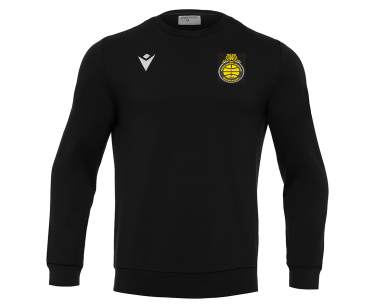 Sweat axima noir avec logo brodé