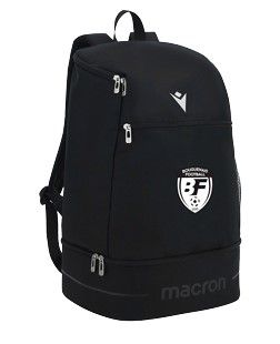 Sac à dos axis noir large avec logo brodé 30l