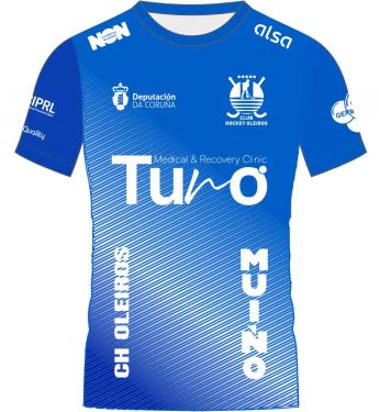 Camiseta azul base