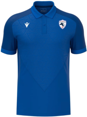Polo baldwin royal avec écusson