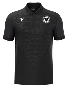 Polo baldwin noir avec écusson