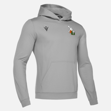 Sweat banjo hero gris logo brodé
