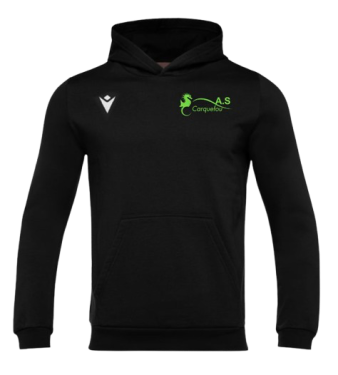 Sweat à capuche banjo hero noir avec logo brodé