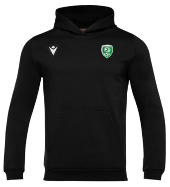 Sweat banjo hero noir avec logo brodé