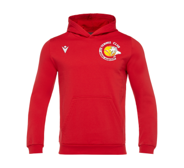 Sweat banjo hero rouge avec logo brodé