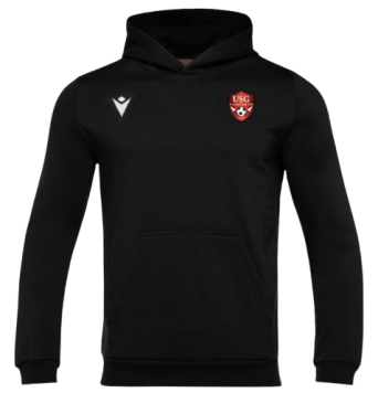 Sweat à capuche banjo hero noir avec logo brodé