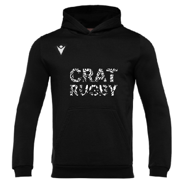 Sudadera capucha ligera negra
