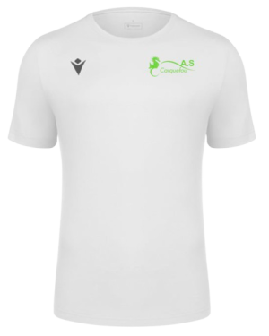 T-shirt  coton boost eco blanc avec logo floqué