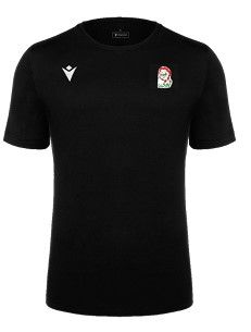 Tee shirt boost éco noir avec logo floqué