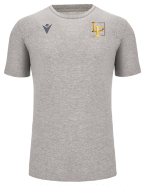 T-shirt boost eco gris avec logo floqué