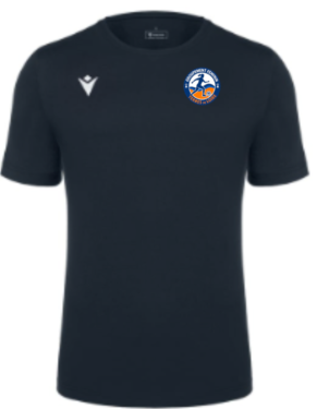 Tee shirt boost eco coton navy avec logo floqué