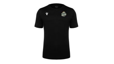 Tee-shirt coton noir boost eco avec ecuss decize basket