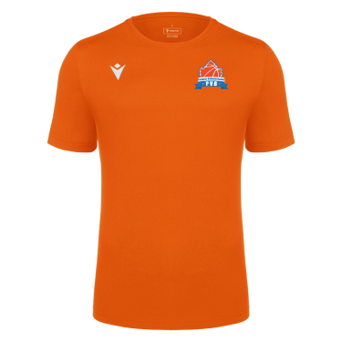 Boost eco t-shirt orange, logo floqué