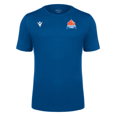Boost eco t-shirt bleu royal logo floqué