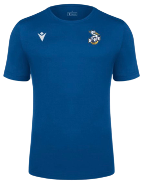 T shirt boost eco royal, logo floqué