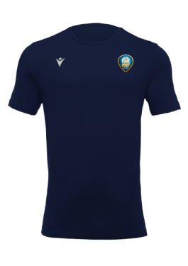 Tshirt coton boost hero navy logo floqué