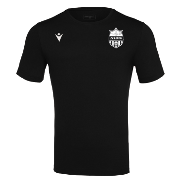 T shirt boost eco noir avec écusson