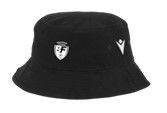 Bob noir vibe avec logo brodé
