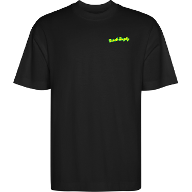 Camiseta negra beach rugby