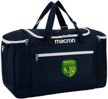 Sac de sport medium trip navy avec logo brodé