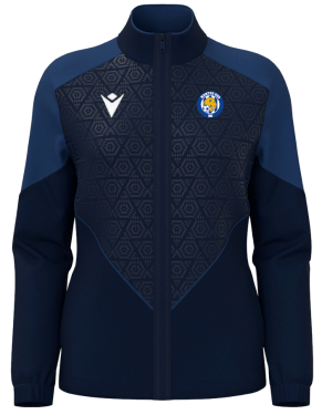 Veste de sortie femme artemis navy avec écusson