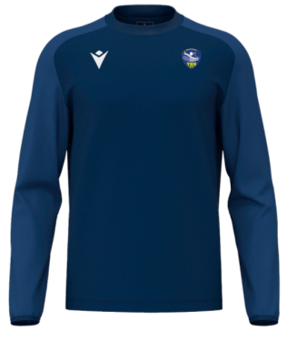 Sweat-shirt thalos navy avec logo floqué
