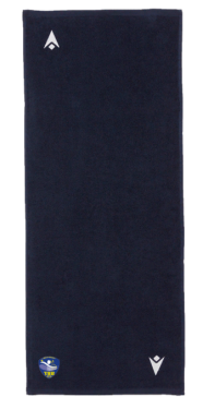 Serviette bise avec logo brodé