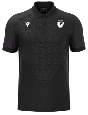 Polo baldwin noir avec écusson