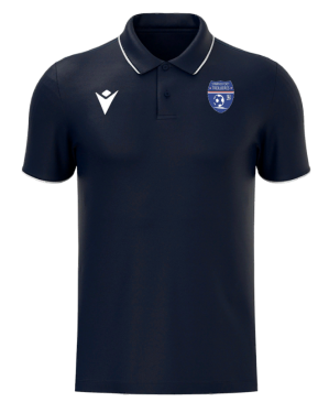 Polo draco hero navy avec écusson