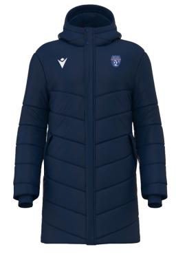 Parka subzero navy avec écusson