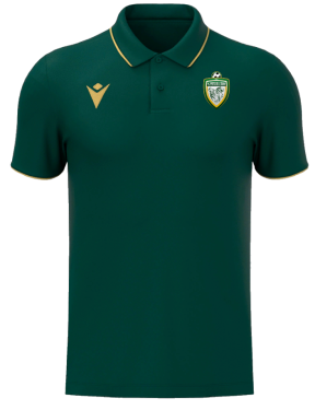 Polo draco hero vert bouteille avec logo floqué
