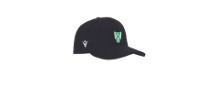Casquette pepper noire avec écusson