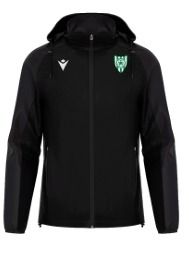 Coupe-vent épais rivendell noir avec écusson