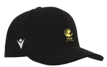 Casquette pepper noire avec logo brodé