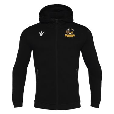 Cello full zip hoody blk - wappen