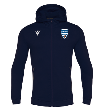 Veste zippée  cello navy avec logo brodé